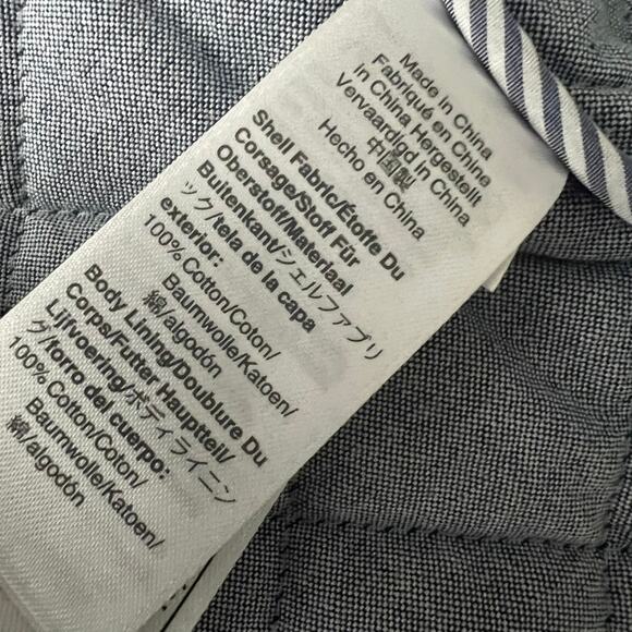 J. Crew Quilted Downtown Field Jacket Barn Chore Green Women Size Small - Picture 9 of 11